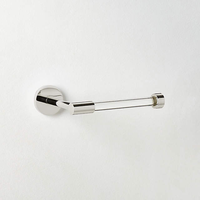 Flynn Modern Silver Toilet Paper Holder + Reviews