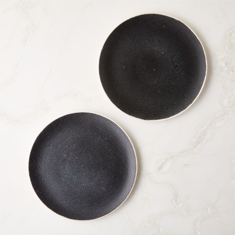 Fynn Black and White Dinnerware Set | CB2