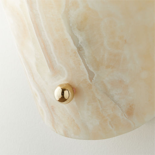 Fold Onyx Wall Sconce Light Short