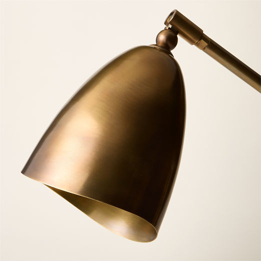 Forna 2-Light Aged Brass Table Lamp