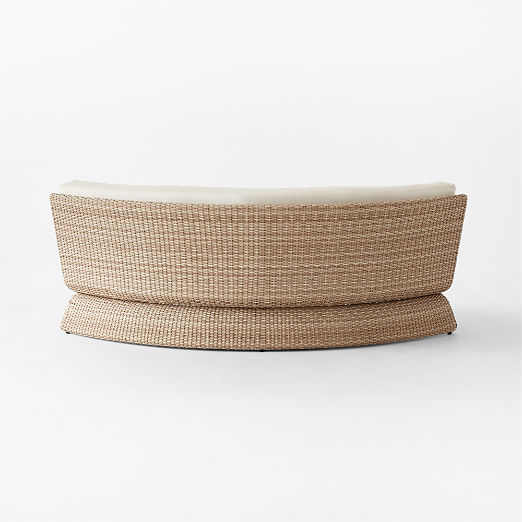 Foss Woven Outdoor Corner Chair