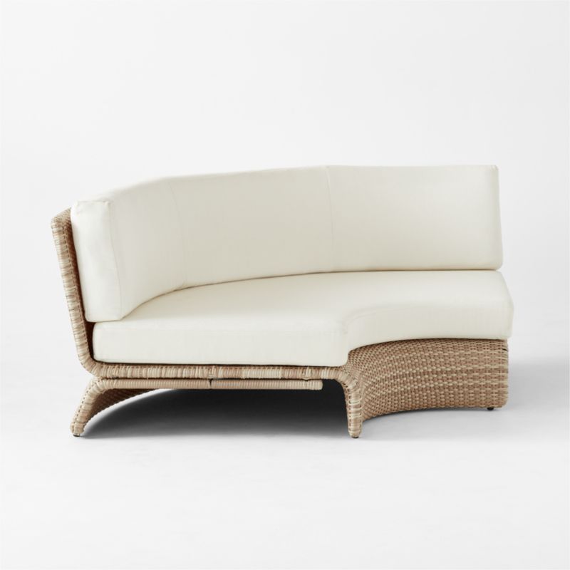 Foss Woven Outdoor Corner Chair - image 5 of 10