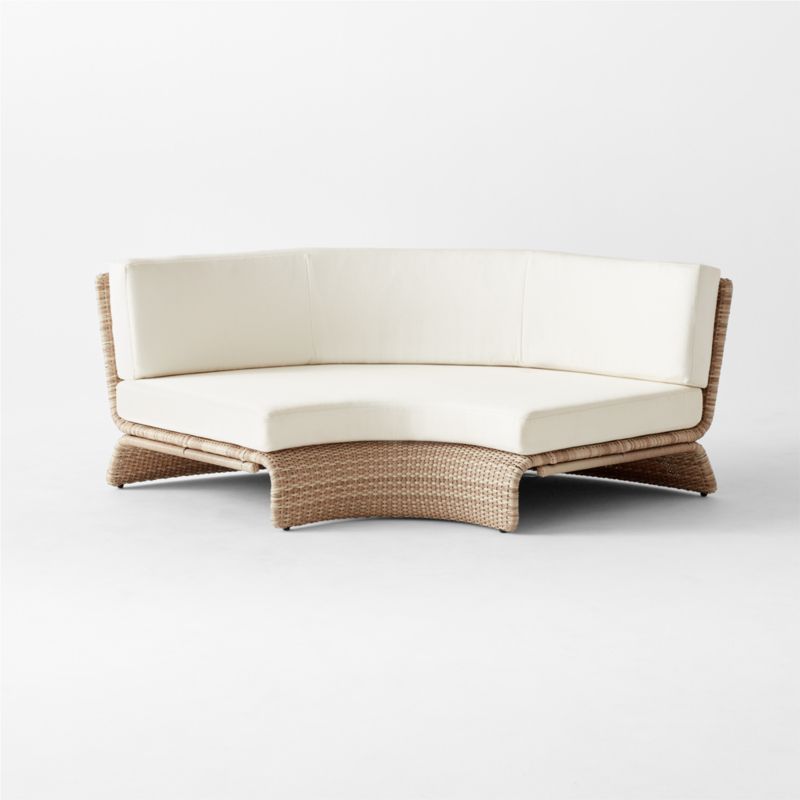 Foss Woven Outdoor Corner Chair - image 4 of 10