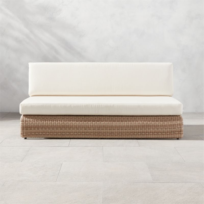 Foss Woven Outdoor Loveseat - image 0 of 11