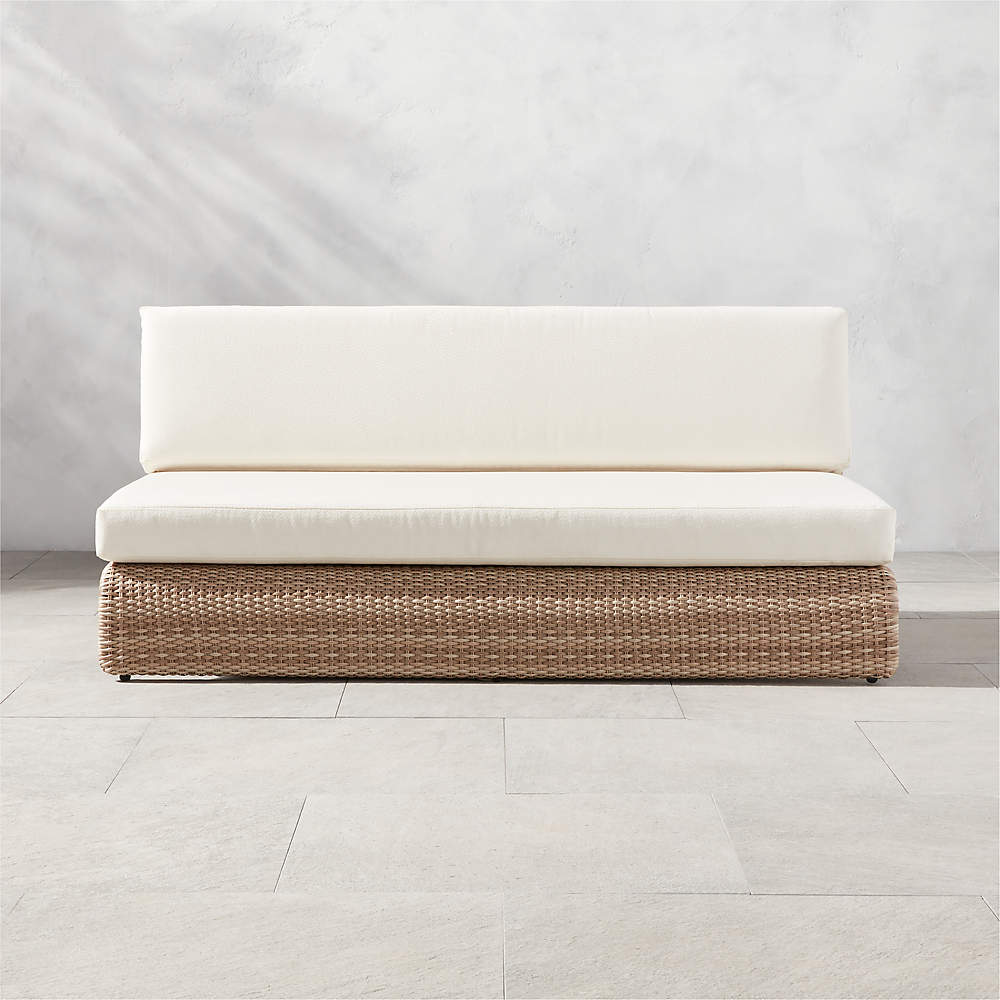 Armless deals loveseat outdoor