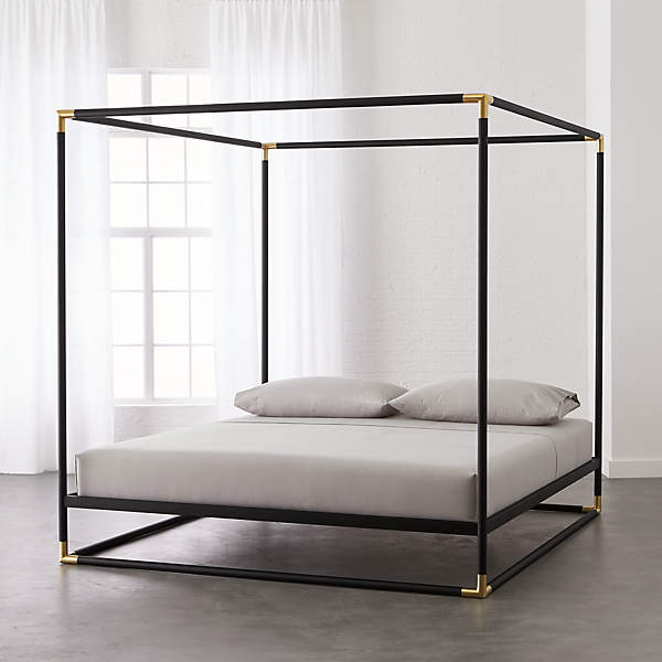 Frame Canopy California King Bed, California King Bed Rails