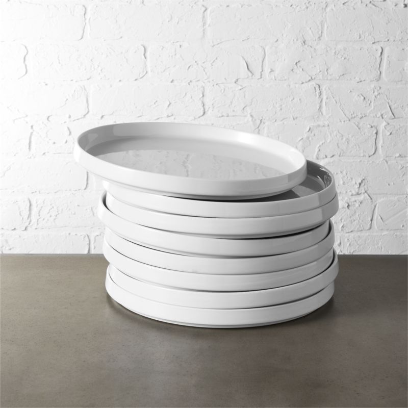 View Frank White Dinner Plate Set of 8 details