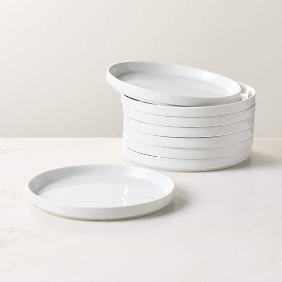 Frank White Salad Plates, Set of 8