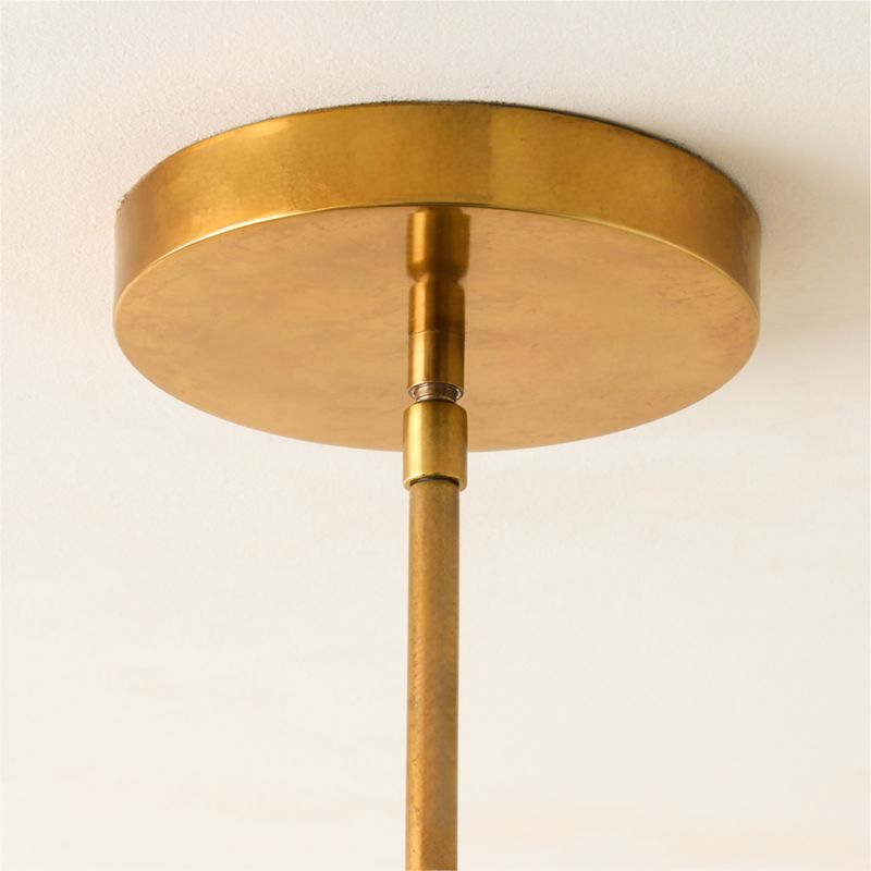 Fresco Green Enamel Pendant Light 21.7" - image 3 of 6