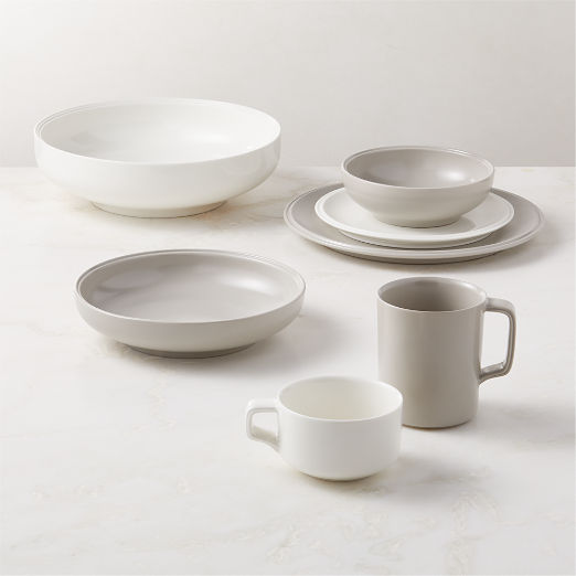 Frette Off-White Serving Bowl