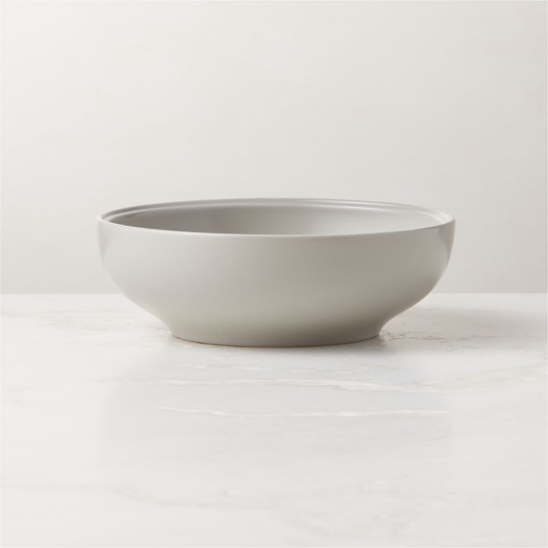 Visto Grey Stoneware Salad Plate + Reviews