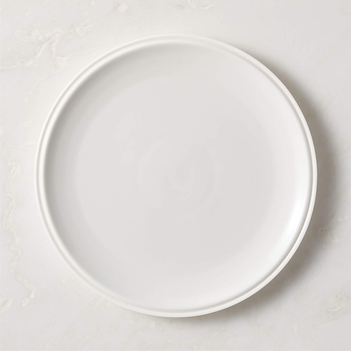 Frette White Dinner Plate + Reviews CB2 Canada