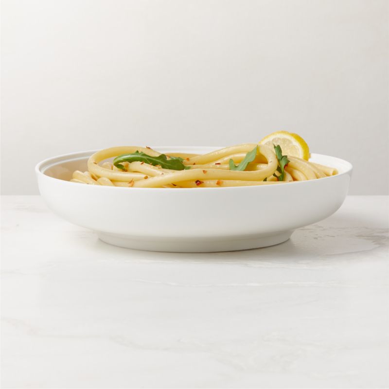 Frette Off-White Pasta Bowl - image 1 of 3