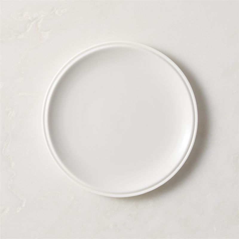 Frette White Salad Plate + Reviews | CB2