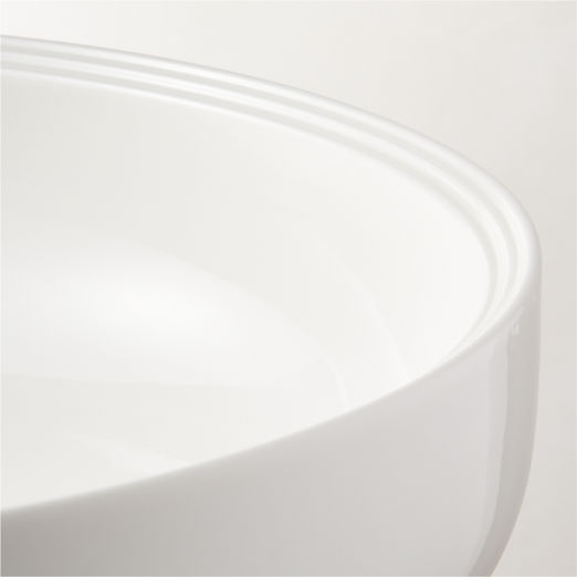 Frette Off-White Serving Bowl