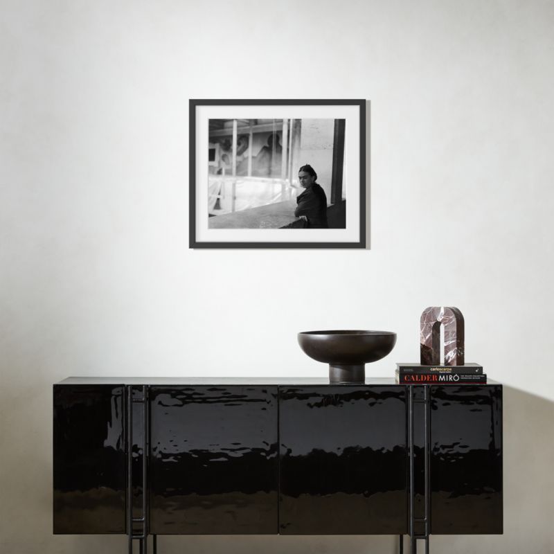 'Frida in Detroit' Photographic Print in Black Frame 25.75''x21.75'' - image 1 of 2