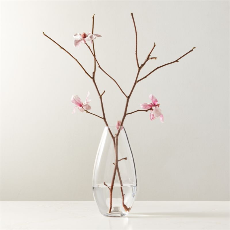 View Fron Clear Glass Vase details