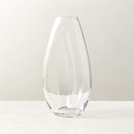 Fron Clear Glass Vase