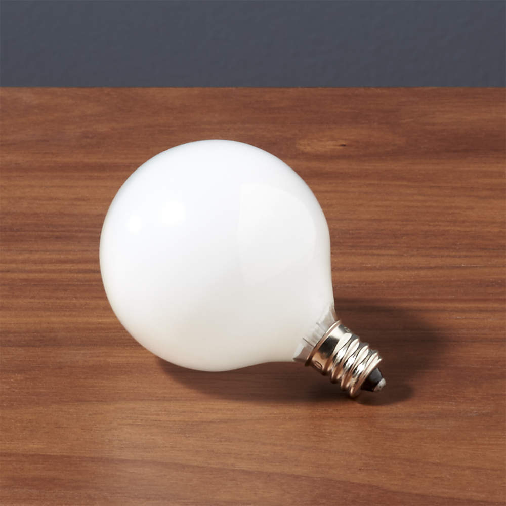 Frosted Candelabra Bulb + | CB2