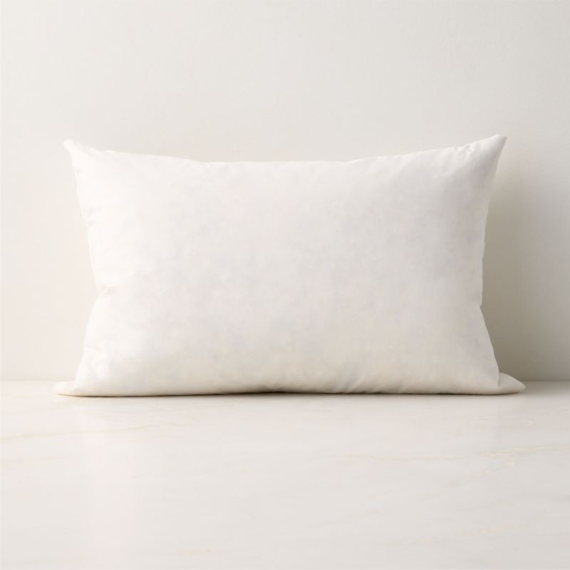 View Feather-Down Lumbar Pillow Insert 22"x15" details