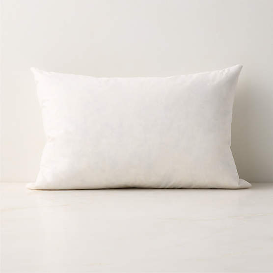 Feather-Down Lumbar Pillow Insert 22"x15"
