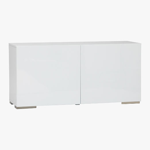 Fuel 52" White Credenza