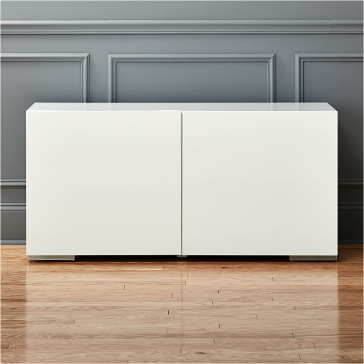 Fuel 52" White Credenza