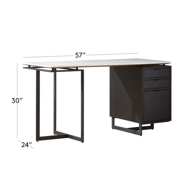 Cb2 on sale fullerton desk