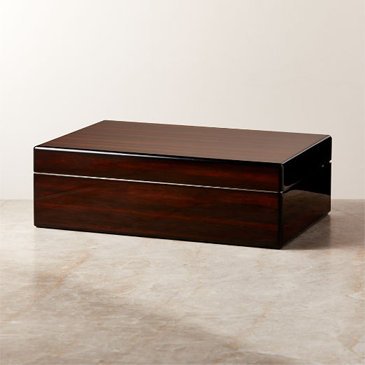 Fumer Ebony and Cedar Wood Cigar Humidor