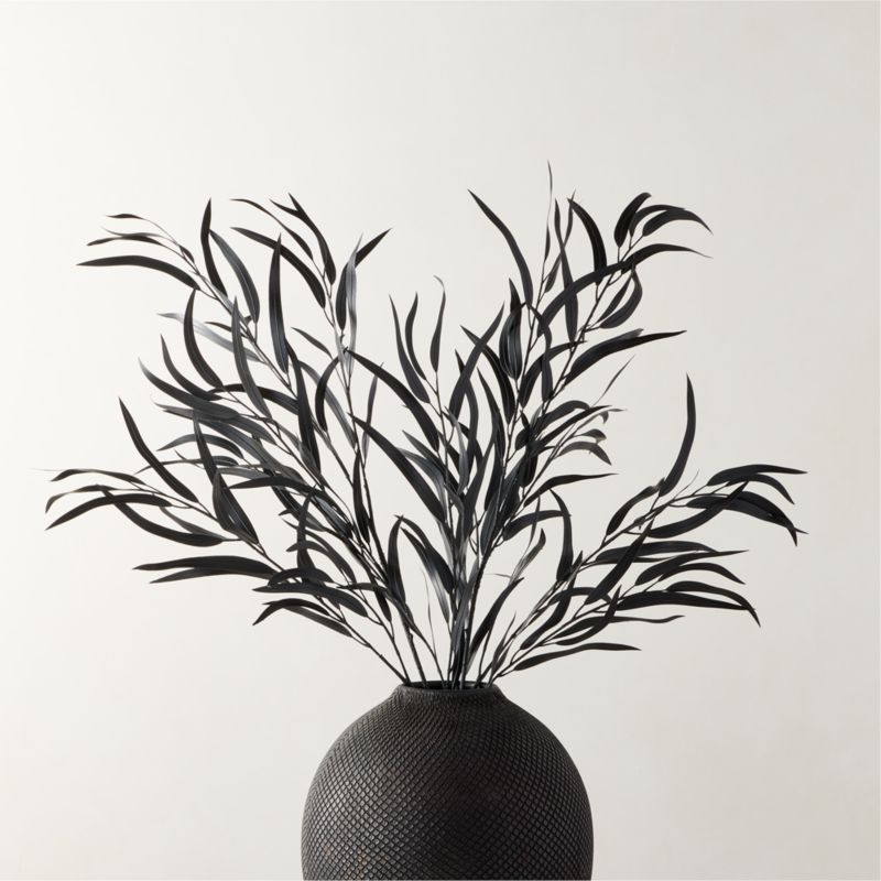 Faux Black Eucalyptus Stem 40" - image 2 of 4