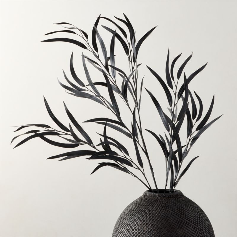 Viewing product image Faux Black Eucalyptus Stem 40" - image 1 of 4