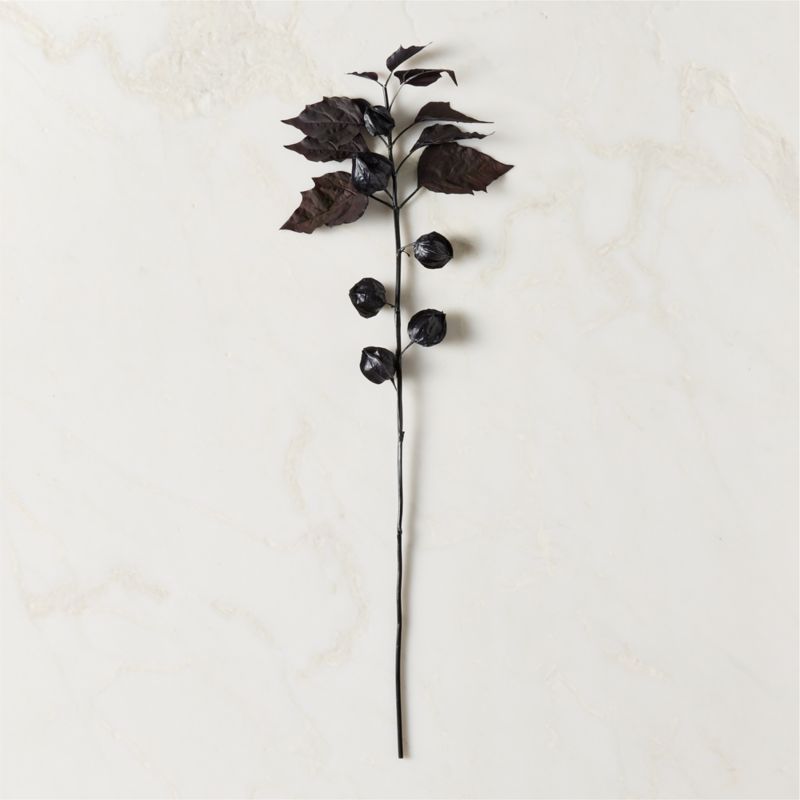 Faux Black Chinese Lantern Stem 27" - image 3 of 4