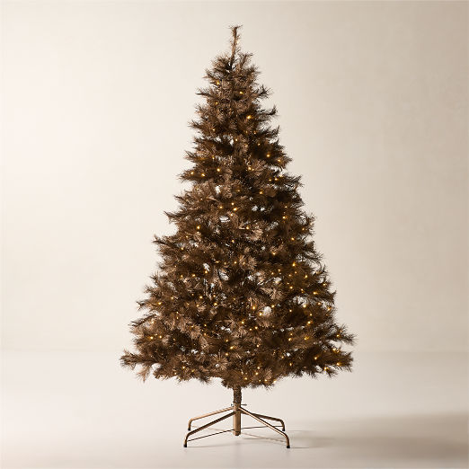Faux Bronze Pine Christmas Tree 7.5'
