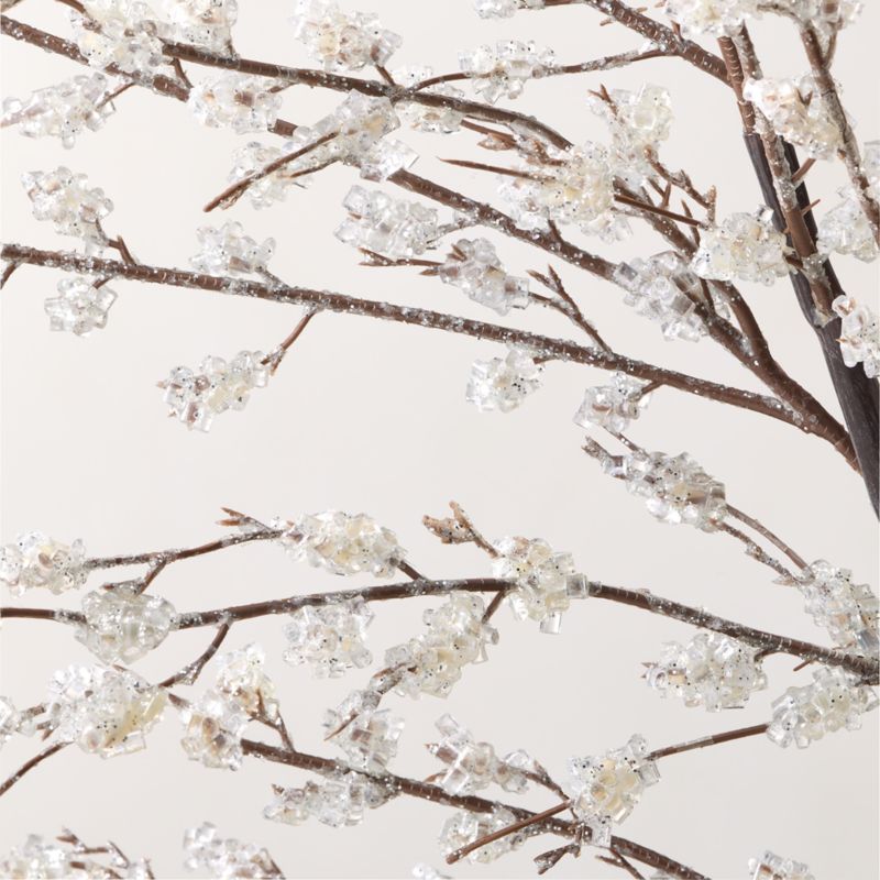 Faux Crystal Branch Holiday Stem 38" - image 2 of 3
