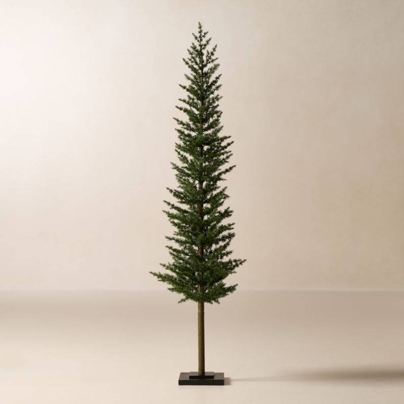 Faux Italian Cypress Pre-Lit LED Christmas Tree 6' - image 2 of 3