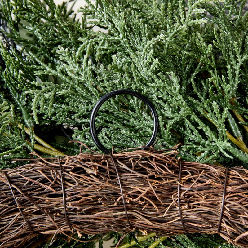 Faux Mixed Foliage Holiday Wreath 30" - image 3 of 4