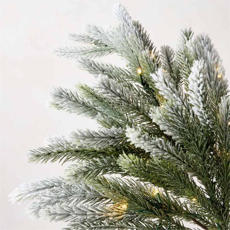Faux Downswept Pine Pre-Lit LED Holiday Stem with Warm White Lights 36" - image 2 of 3