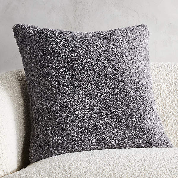 faux feather pillows