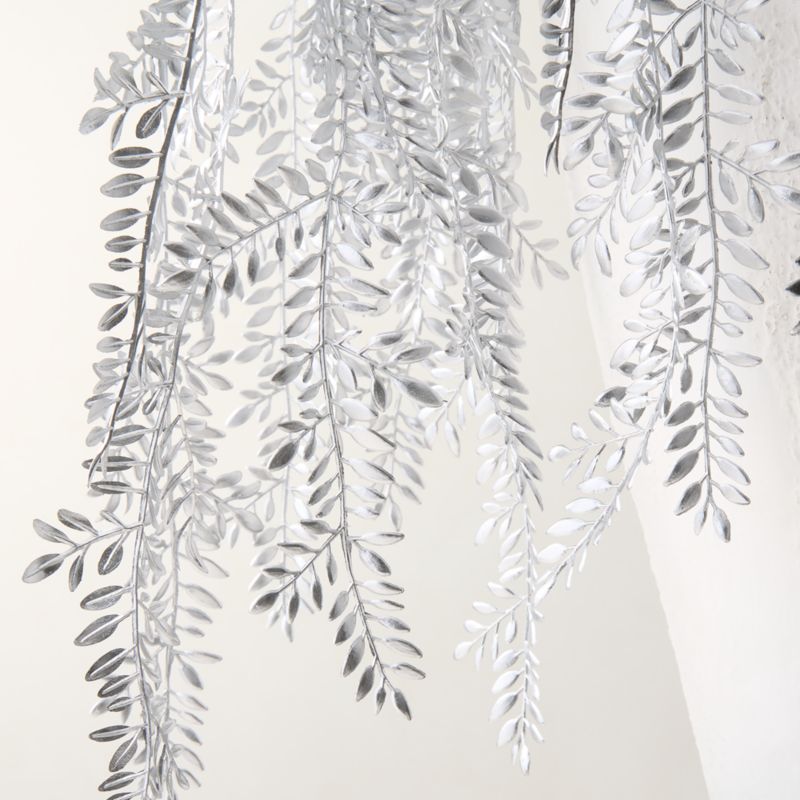 Faux Silver Willow Holiday Stem Set of 4 - image 1 of 2
