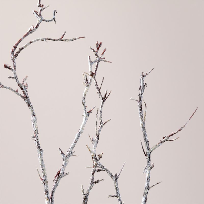 Winter White Faux Branch Spray 45" - image 4 of 5