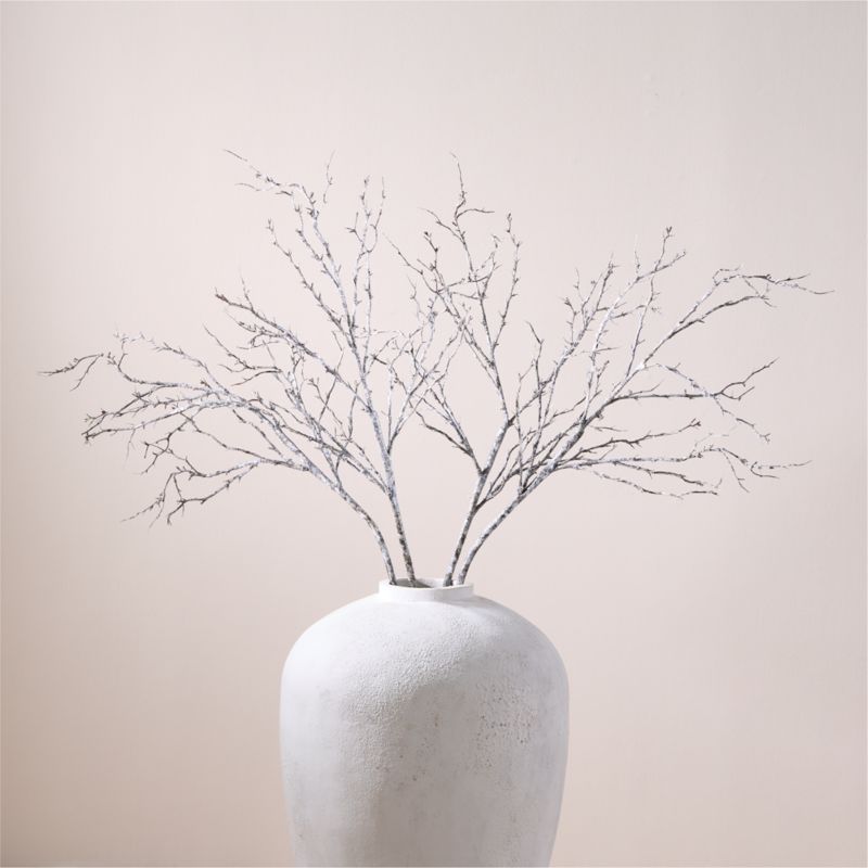 Winter White Faux Branch Spray 45" - image 3 of 5