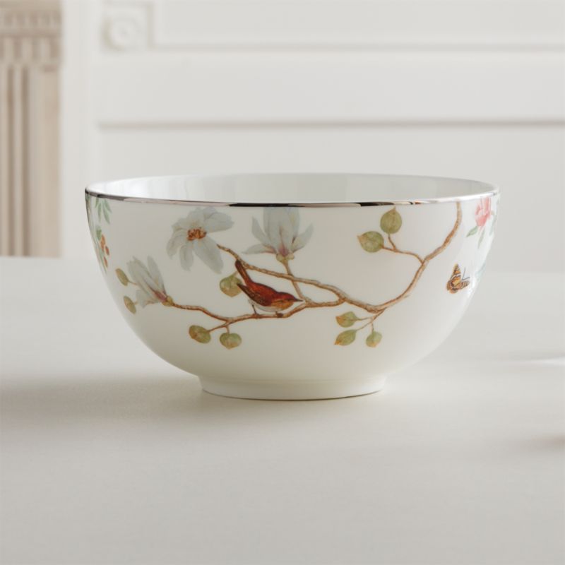 View Chelsea Floral Cereal Bowl by Goop details