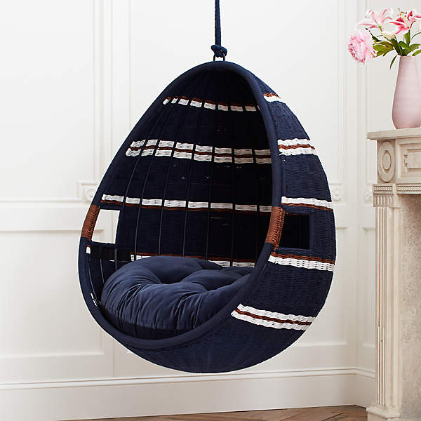 Moze Indoor Swing Chair Sold Out Reviews Cb2
