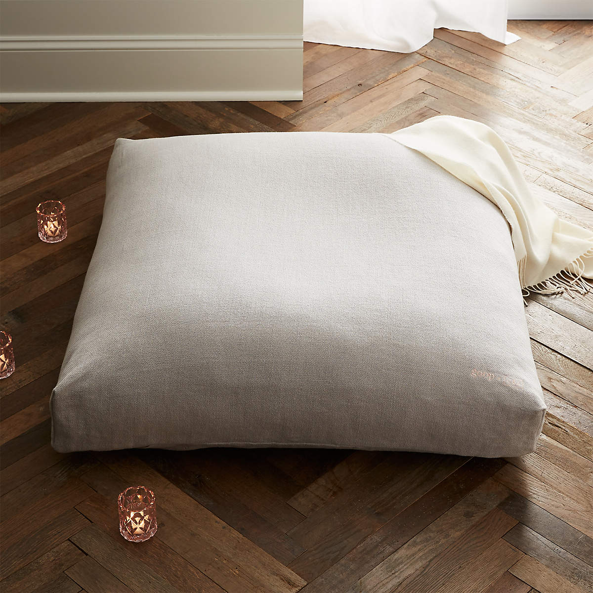 Sedona Large Zabuton Floor Pillow (Open Larger View)