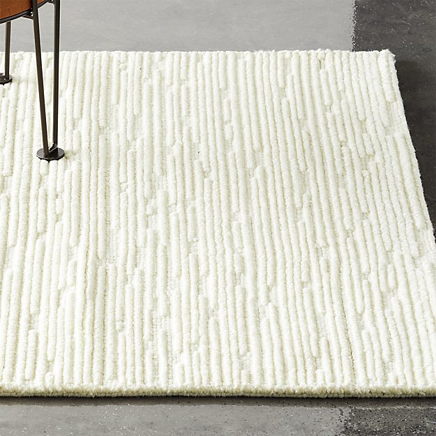 Frame Elegance Wool Rug 120×160 cm Frame Elegance Wool Rug 120×160 cm Elegant Corner Floral II
