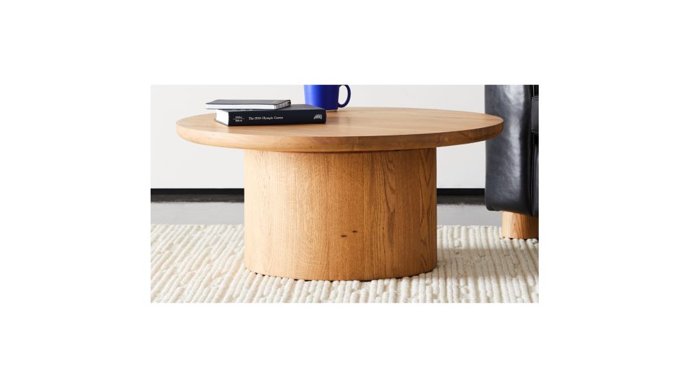 Justice Oak Coffee Table + Reviews CB2 Canada
