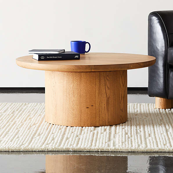 Modern Round Coffee Tables Cb2, Modern Round Coffee Table Sets