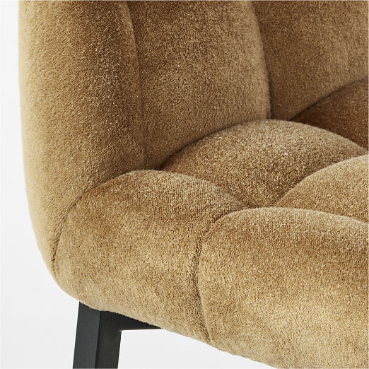 Gabe Gold Tufted Low-Back Counter Stool Set of 2