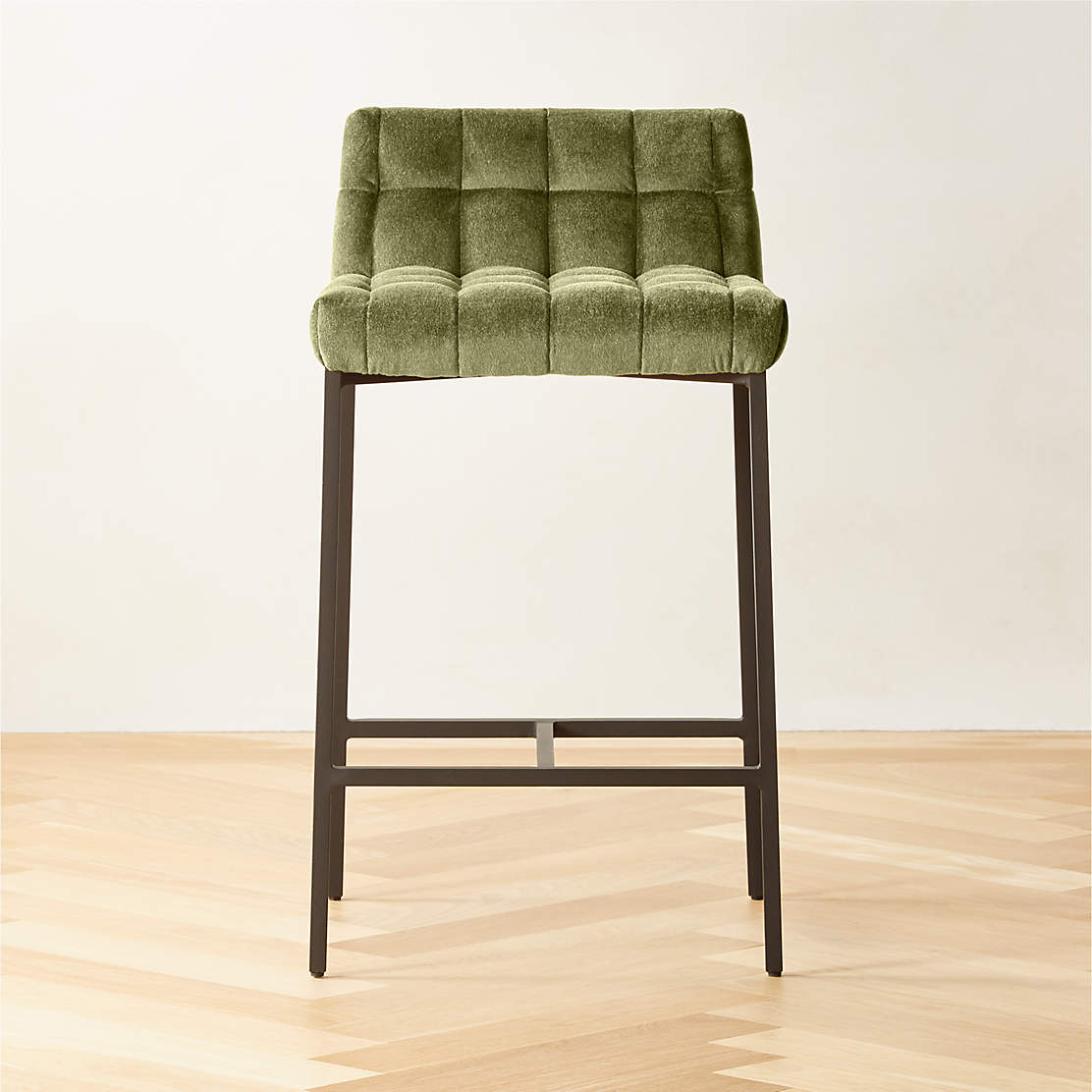 Primitivo White Counter Stool + Reviews CB2