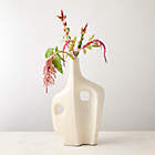 Clio Bubble Green Glass Vase